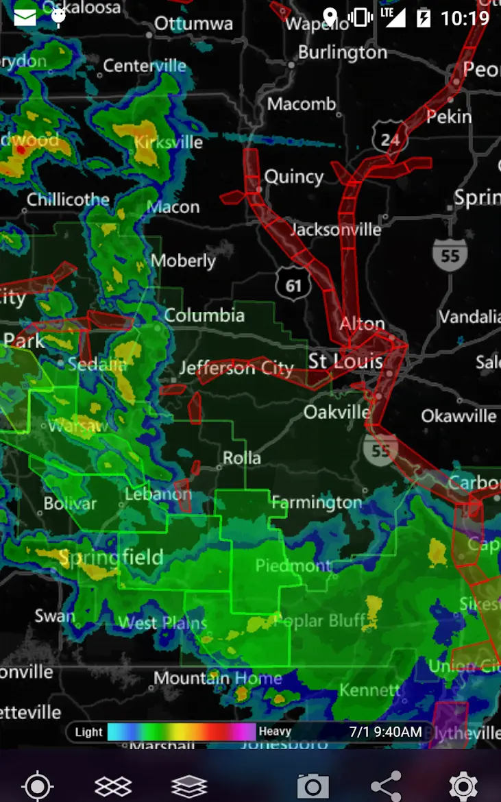 MyRadar Weather Radar - скриншот 4