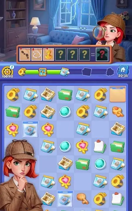 Mystery Town: Merge Games - скриншот 1