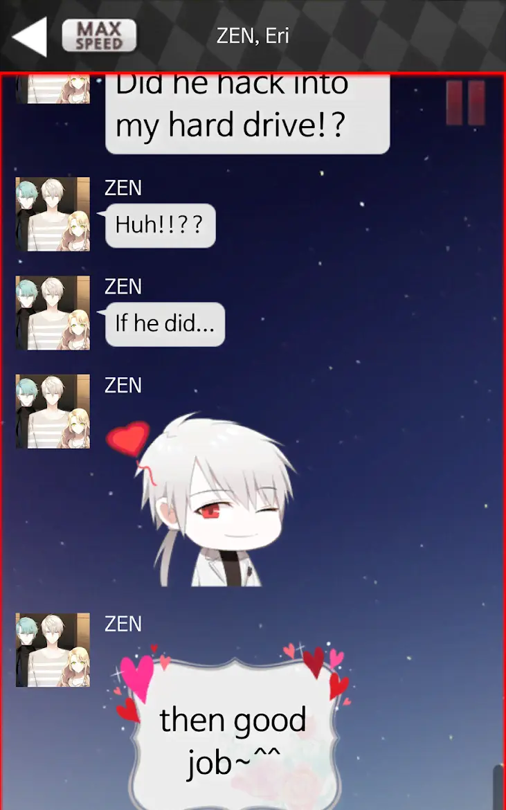 Mystic Messenger - скриншот 2