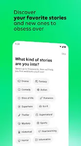 WEBTOON: Manga, Comics, Manhwa - скриншот 2