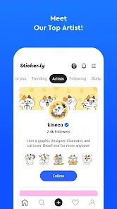 Sticker.ly - Sticker Maker - скриншот 2