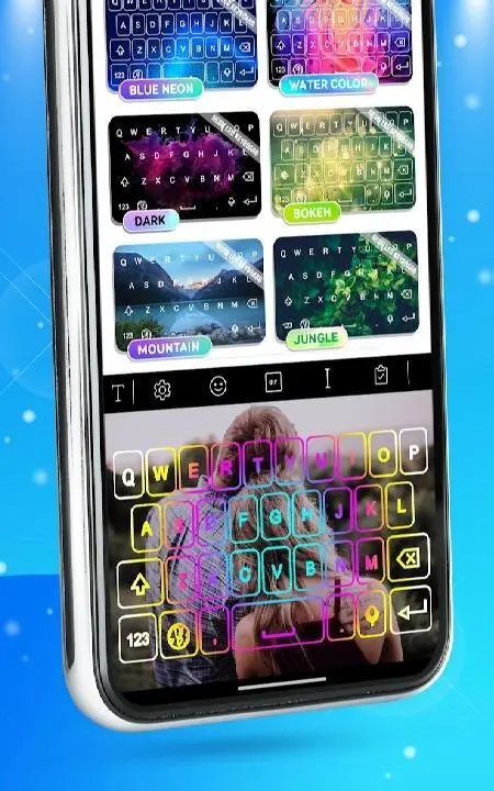 Neon LED Keyboard - скриншот 4