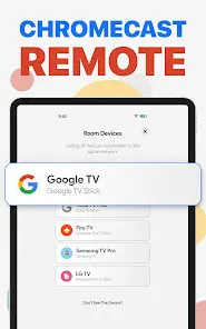 Chromecast & Android TV Remote - скриншот 3