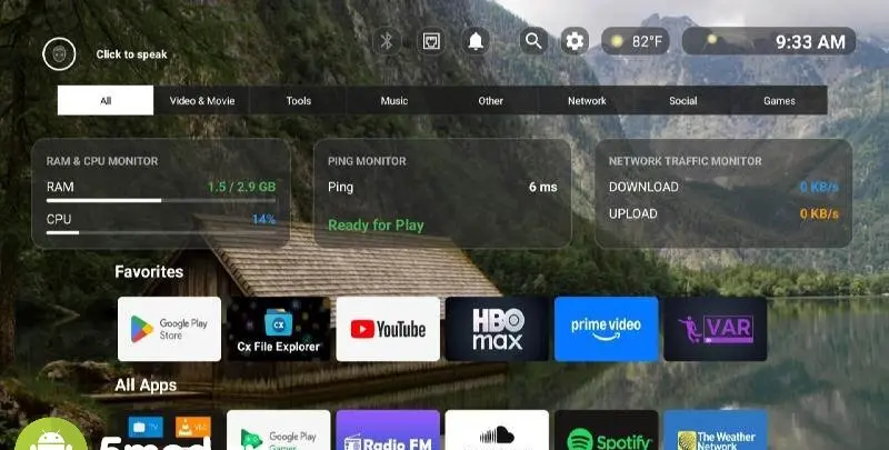 Nexfy Launcher for Android TV - скриншот 2