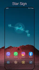 Horoscope Launcher - star sign - скриншот 1