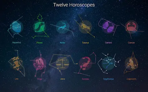 Horoscope Launcher - star sign - скриншот 3