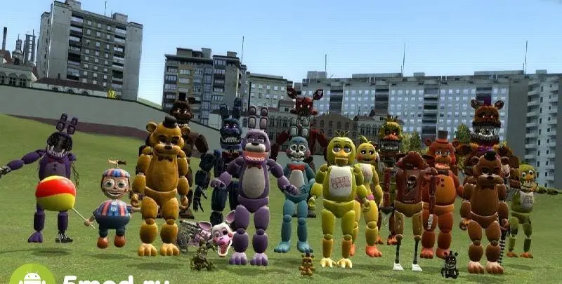 Nextbots In Playground mod - скриншот 2