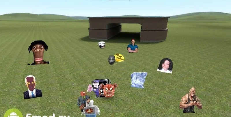 Nextbots In Playground mod - скриншот 4