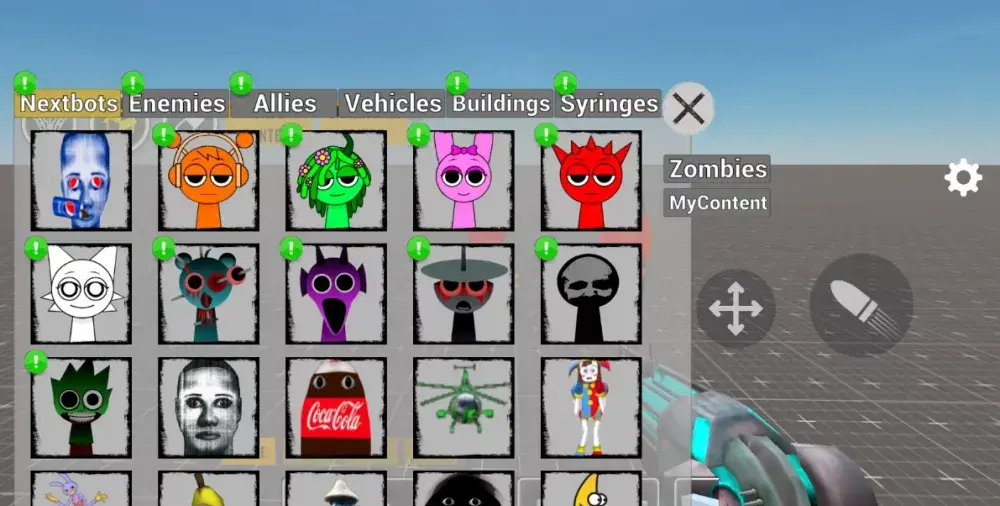 Nextbots In Playground - скриншот 3