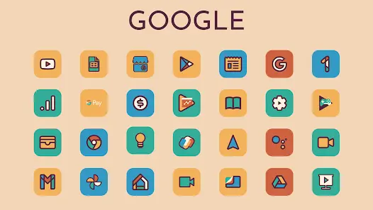 Retromatic Icon Pack - скриншот 3