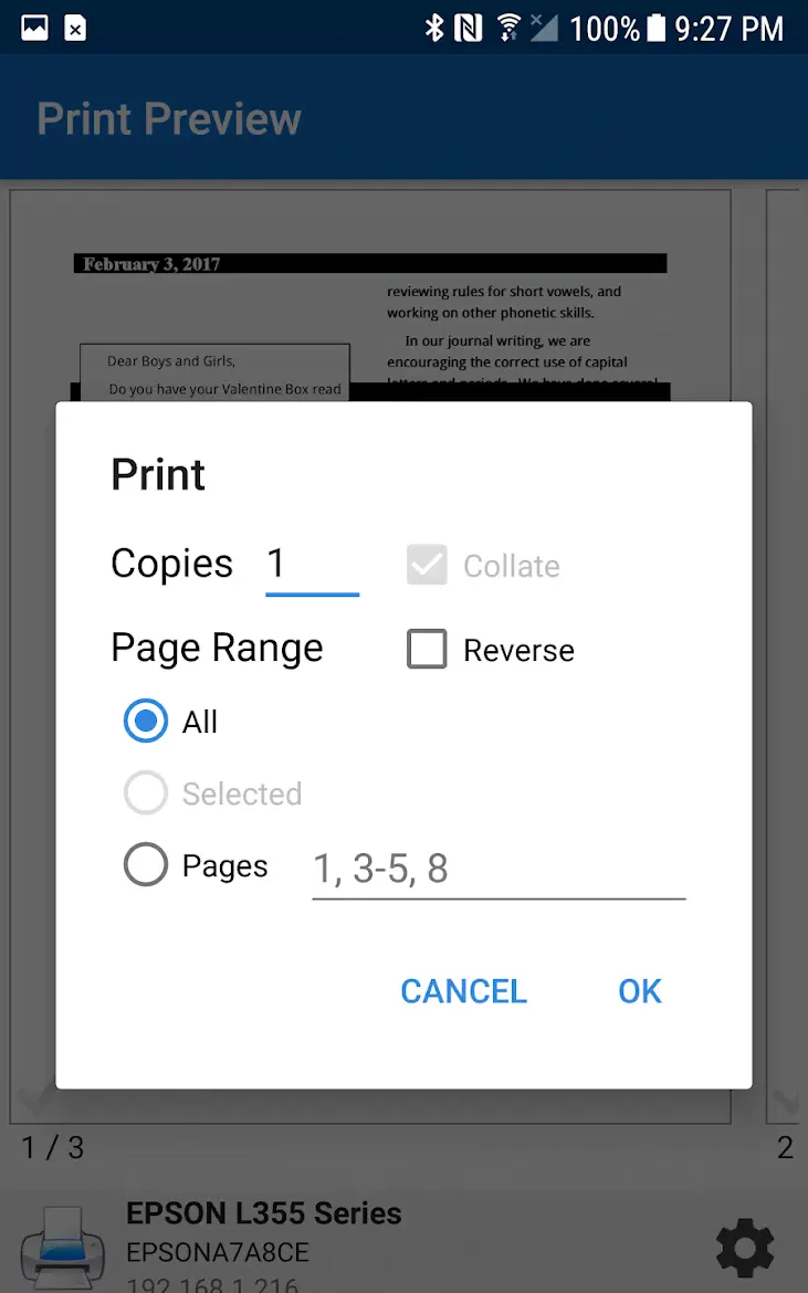 NokoPrint - Mobile Printing - скриншот 4