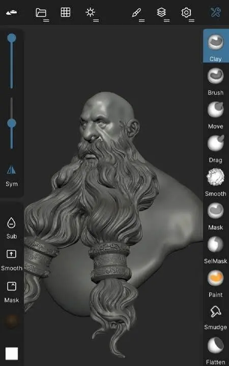 Nomad Sculpt - скриншот 2