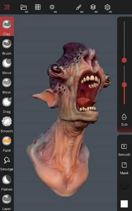 Nomad Sculpt - скриншот 3