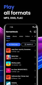 Оффлайн Музыкальный Плееp - скриншот 1