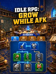 Idle RPG: Замок и Подземелье - скриншот 12
