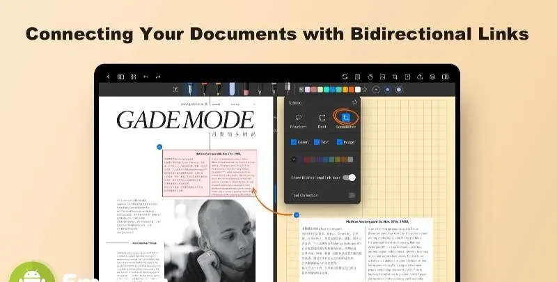 Notein: Handwriting,Notes,PDFs - скриншот 3