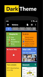 WeNote: Notes Notepad Notebook - скриншот 6