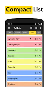 WeNote: Notes Notepad Notebook - скриншот 7