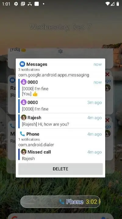 Notification Widget - скриншот 2