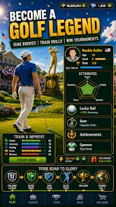 Golf Rising Star : Career Sim - скриншот 8