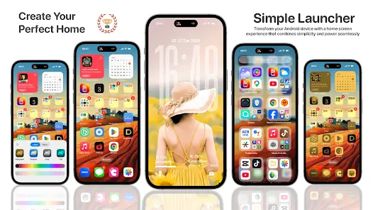 Simple Launcher - Home Screen - скриншот 8