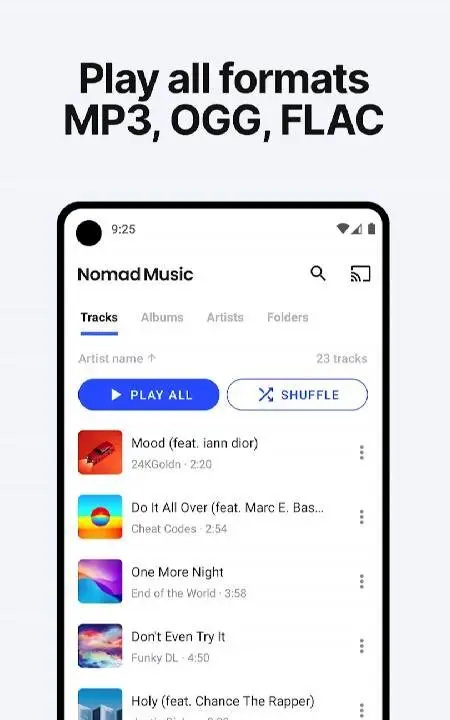 Offline Music Player - скриншот 3