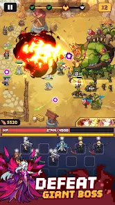 Pixel Defenders: Merge TD Game - скриншот 2