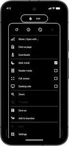OH Private Web Browser - скриншот 4