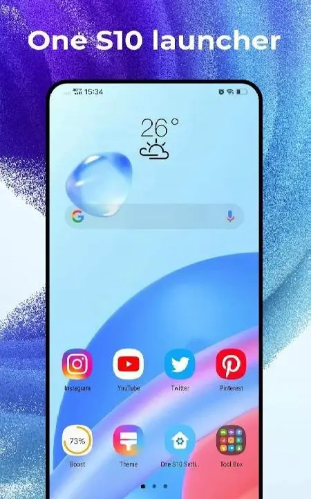 One S10 Launcher - S10 S20 UI vS10 Launcher - скриншот 1