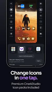 One4Home: Launcher & Themes - скриншот 3