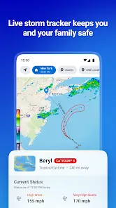 1Weather: Forecast & Radar - скриншот 3