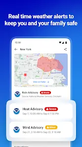 1Weather: Forecast & Radar - скриншот 4