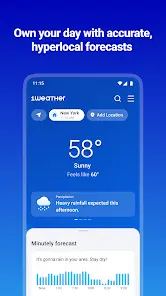 1Weather: Forecast & Radar - скриншот 7