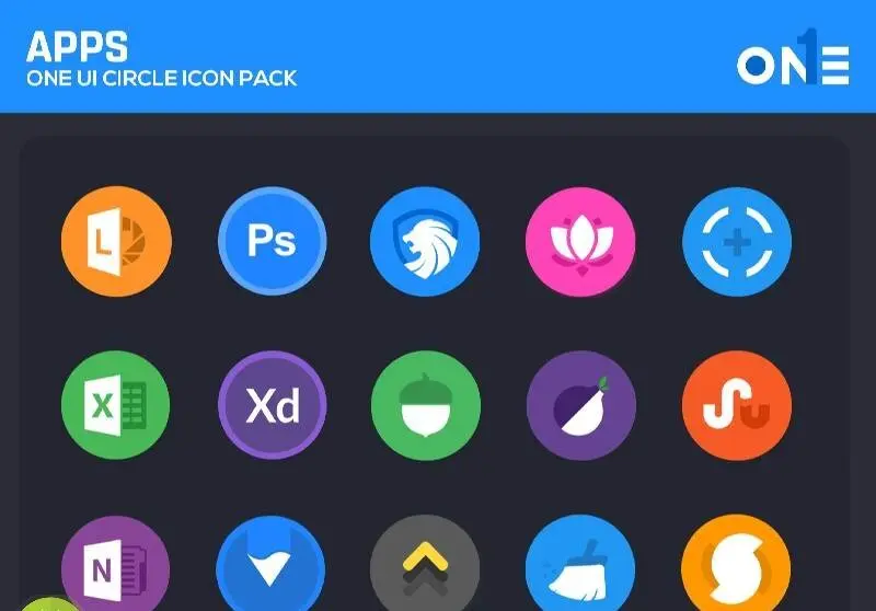 OneUI Circle Icon Pack - скриншот 3