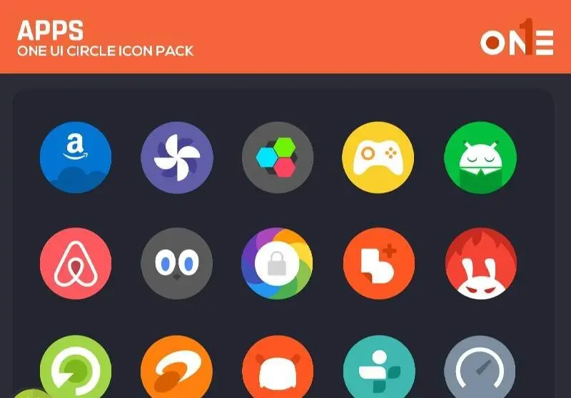 OneUI Circle Icon Pack - скриншот 4