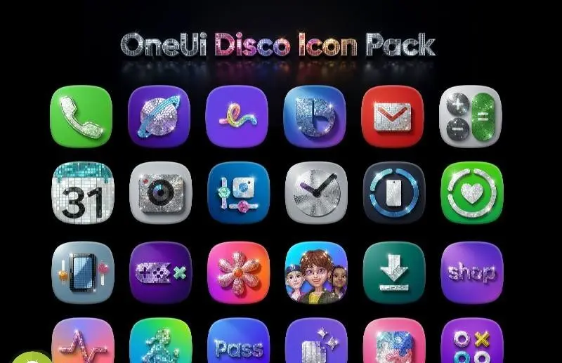OneUi Disco Icons - скриншот 1