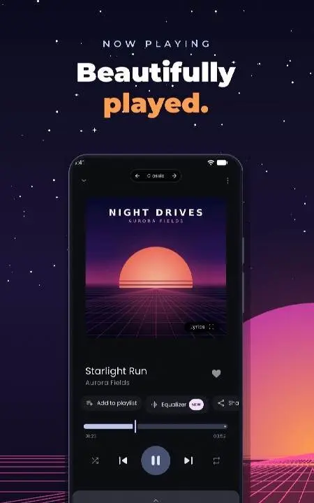 Ongaku — Offline Music Player - скриншот 2
