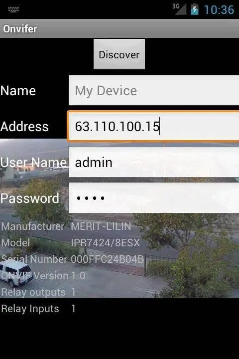 ONVIF IP Camera Monitor (Onvifer) - скриншот 1