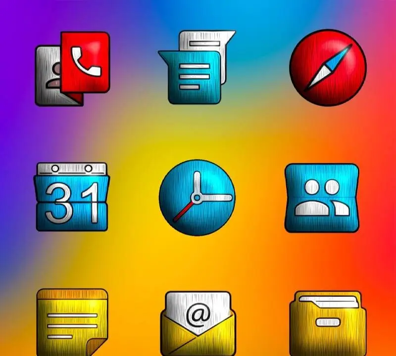 Painting 3D - Icon Pack - скриншот 1
