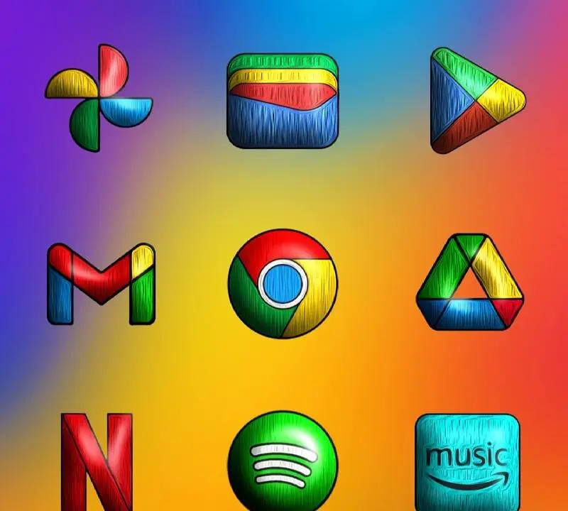 Painting 3D - Icon Pack - скриншот 3