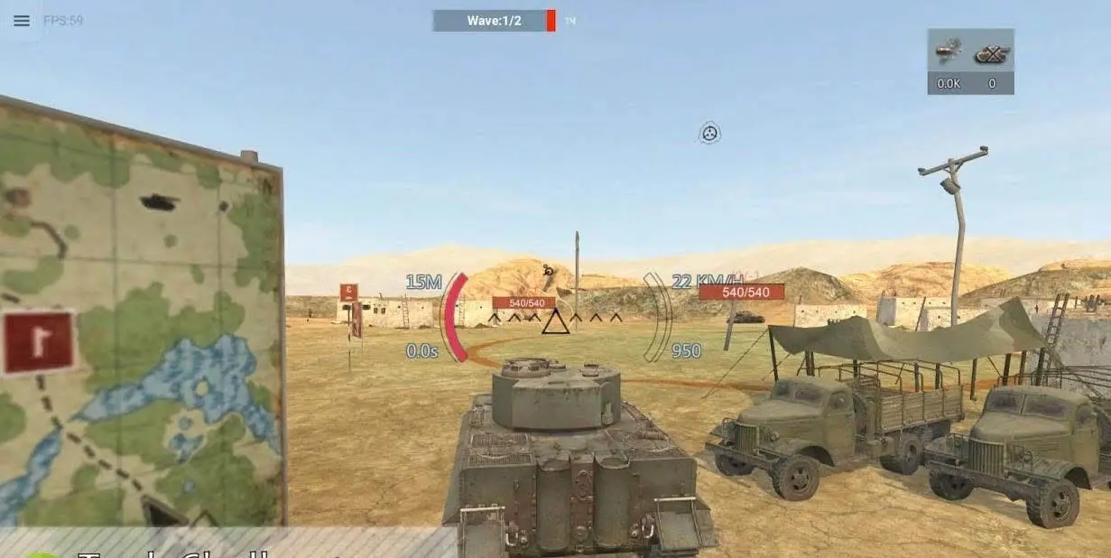 Panzer War - скриншот 1