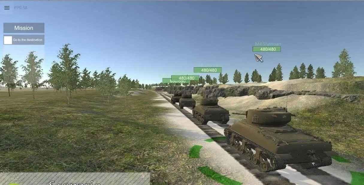 Panzer War - скриншот 3