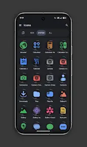 Glassy Colors Icons - скриншот 2