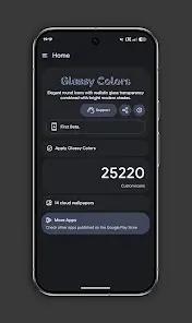 Glassy Colors Icons - скриншот 3