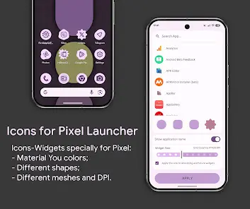 Pix Material Expressive Icons - скриншот 1