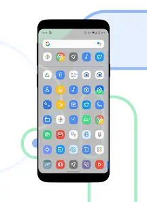 Pix Material Icon Pack - скриншот 1