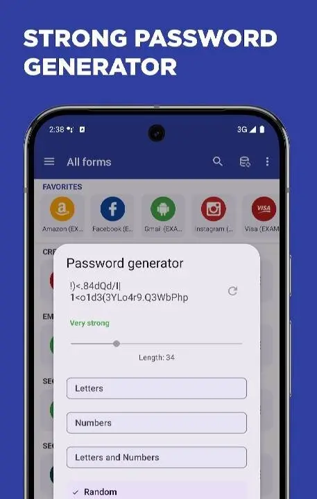Password Manager - скриншот 2
