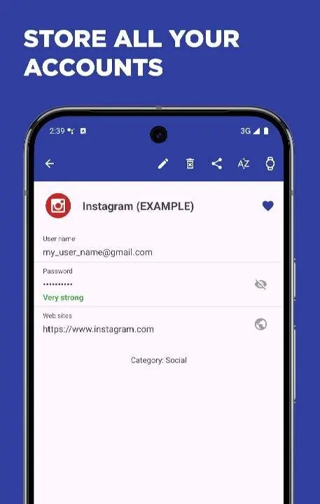 Password Manager - скриншот 3