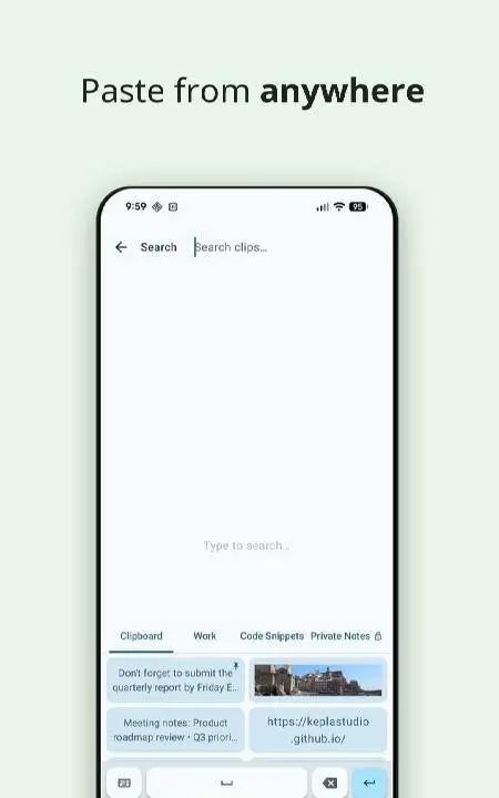 Pasteboard: Clipboard Manager - скриншот 2