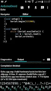 ArduinoDroid - Arduino/ESP IDE - скриншот 2